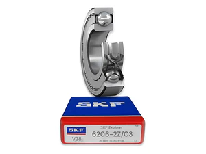Rodamiento 6206-2z/c3 Rígido De Bolas Skf Medidas: 30x62x16