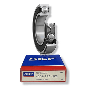 Rodamiento 6004-2rsh/c3 Rígido De Bolas Skf -med: 20x42x12mm