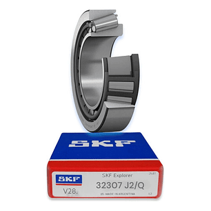 Rodamiento 32307 De Rodillos Cónicos Skf Med: 35x80x32.75 Mm