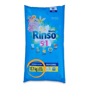 Rinso Detergente Polvo - Botella - 13.7 L - 13.7 Kg - Unidad - 1 - 1