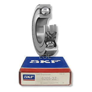 Rodamiento 6205-2z Skf Rígido De Bolas Medidas: 25x52x15 Mm.