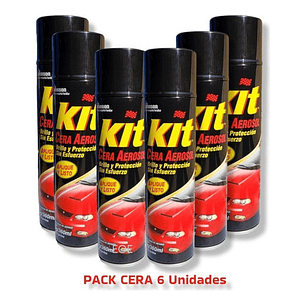 Cera Protectora Y Abrillantadora Kit Pack 6 Unidades 360 Ml