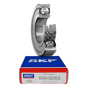 Rodamiento 6311-2z/c3 Rígido De Bolas Skf Medidas: 55x120x29