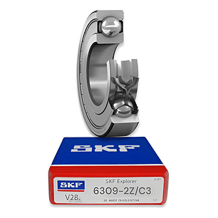 Rodamiento 6309-2z/c3 Rígido De Bolas Skf Medidas: 45x100x25