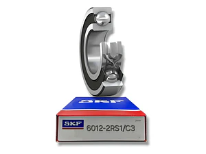 Rodamiento 6012-2rs1/c3 Rígido De Bolas Skf Med: 60x95x18