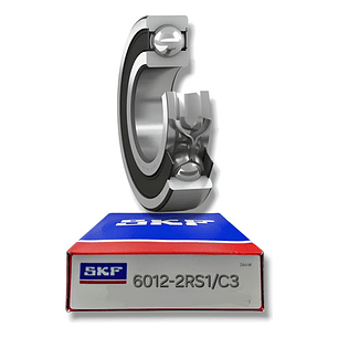 Rodamiento 6012-2rs1/c3 Rígido De Bolas Skf Med: 60x95x18