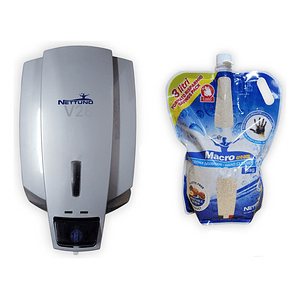 Jabón Mecánico 3 Lts. + Dispensador Macro Cream Lavamanos