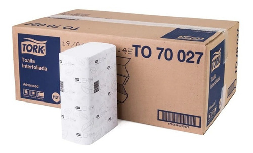 Toalla Interfoliada 16 Pqtes X 200 Hojas C/u Tork To70027 2