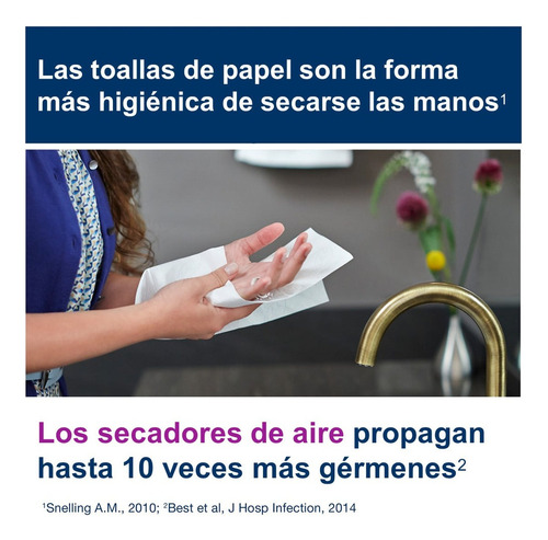 Toalla Interfoliada 16 Pqtes X 200 Hojas C/u Tork To70027 4