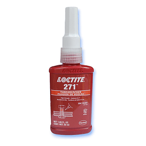 Fijador De Roscas Rojo Loctite 271 Alta Resistencia 50 Ml.