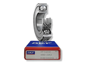 Rodamiento 6003-2z/c3 Rígido De Bolas Skf Medidas: 17x35x10