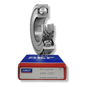 Rodamiento 6003-2z/c3 Rígido De Bolas Skf Medidas: 17x35x10