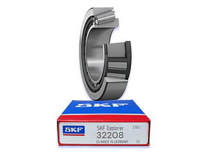 Rodamiento 32208 De Rodillos Cónicos Skf Med: 40x80x24.75 Mm