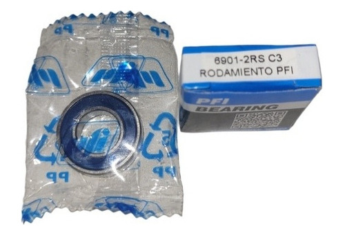 Rodamiento 6901-2rs/c3 Rígido De Bolas Pfi Medidas: 12x24x6  1