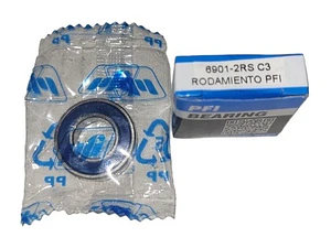 Rodamiento 6901-2rs/c3 Rígido De Bolas Pfi Medidas: 12x24x6 