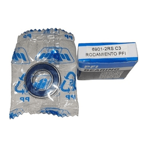 Rodamiento 6901-2rs/c3 Rígido De Bolas Pfi Medidas: 12x24x6 