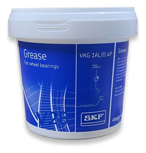 Grasa Automotriz Skf 400 Gr. Vkg 1al/0.4p Alta Calidad 1