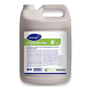 Lavalozas Sintético Neutro Biodegradable, Suma Dish Pus