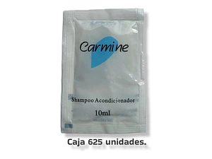 Shampoo + Acondicionador Sachet 2en1 625 Unidades 10 Ml C/u