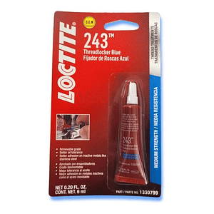 Fijador De Roscas Azul 243 - 6ml. Loctite Threadlocker Blue