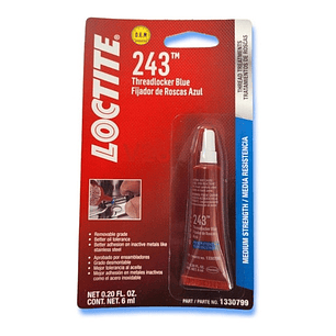 Fijador De Roscas Azul 243 - 6ml. Loctite Threadlocker Blue