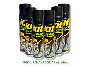 Renovador De Goma Kit Pack 6 Unidades 360 Cm3 C/u