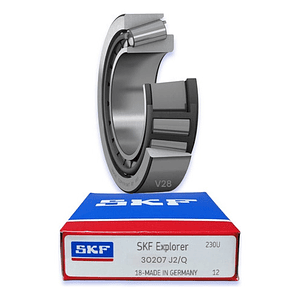 Rodamiento 30207 De Rodillos Cónicos Skf Med: 35x72x18.25 Mm