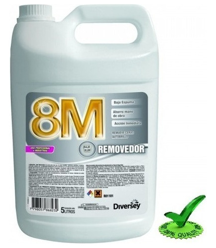 Removedor Decapante de Ceras 8M 5 LTS. DIVERSEY 1