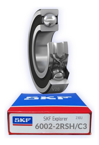 Rodamiento 6002-2rsh/c3 Rígido De Bolas Skf Medidas: 9x32x15 1