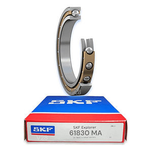 Rodamiento 61830 Ma Rígido De Bolas Skf Medidas: 150x190x20