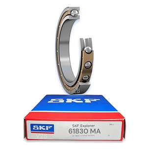 Rodamiento 61830 Ma Rígido De Bolas Skf Medidas: 150x190x20