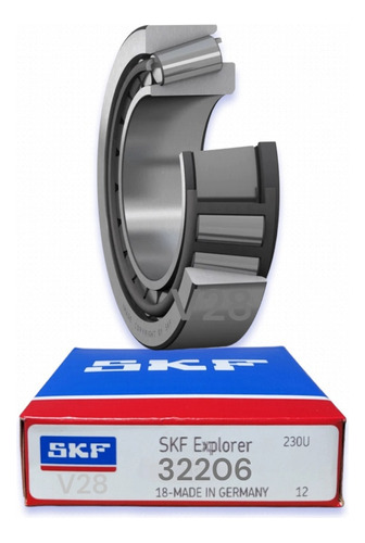 Rodamiento 32206 De Rodillos Conicos Medidas: 30x62x21.25 Mm 1