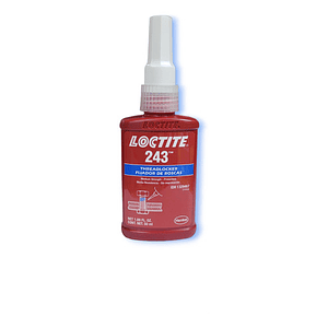 Fijador De Roscas Azul 243 - 50ml. Loctite Threadlocker Blue