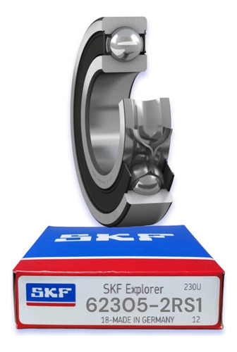 Rodamiento 62305-2rs1 Rígido De Bolas Skf Medidas: 25x62x24 1