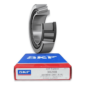 Rodamiento 30208 De Rodillos Cónicos Skf Med: 40x80x19,75 Mm