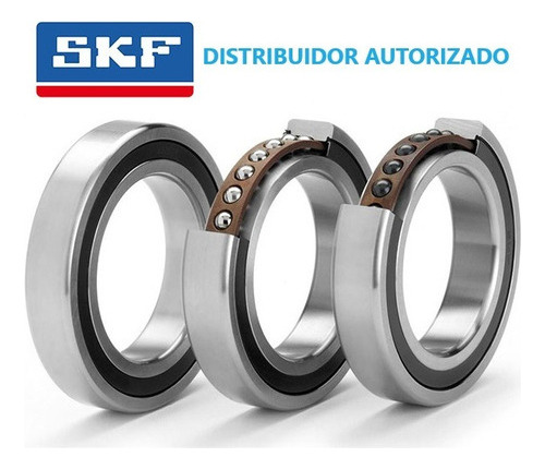 Rodamiento 6205-2z/c3 Skf Rígido De Bolas Med: 25x52x15 Mm. 5