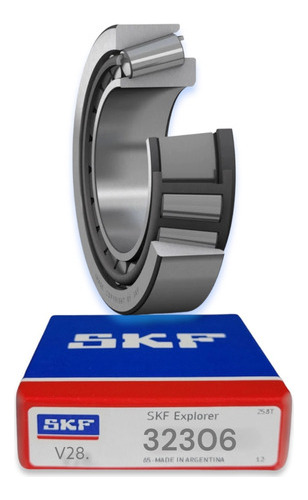 Rodamiento 32306 De Rodillos Conicos Skf Med: 30x72x28.75 Mm 1