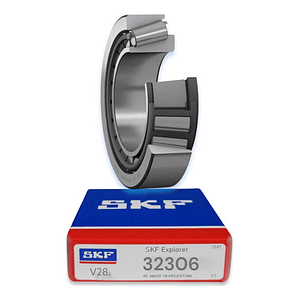 Rodamiento 32306 De Rodillos Conicos Skf Med: 30x72x28.75 Mm