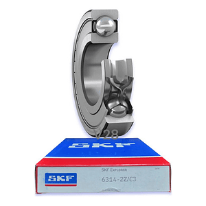 Rodamiento 6314-2z/c3 Rígido De Bolas Skf Medidas: 70x150x35
