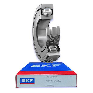 Rodamiento 6314-2z/c3 Rígido De Bolas Skf Medidas: 70x150x35