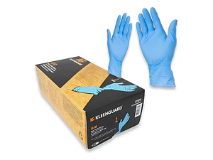 Guantes Nitrilo Azul G10 Kleeguard Alta Resistencia 100 Unid.