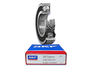 Rodamiento 6316-2rs1/c3 Rígido De Bolas Skf Med: 80x170x39