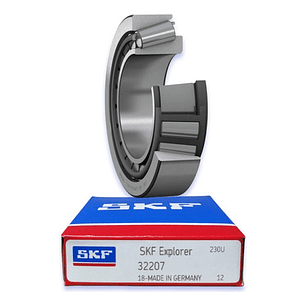 Rodamiento 32207 De Rodillos Cónicos Skf Med: 35x72x24.25 Mm