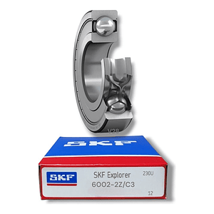 Rodamiento 6002-2z/c3 Rígido De Bolas Skf Medidas: 15x32x9