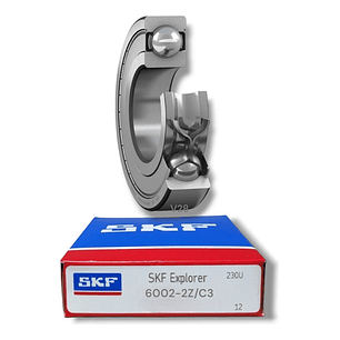 Rodamiento 6002-2z/c3 Rígido De Bolas Skf Medidas: 15x32x9