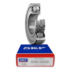 Rodamiento 6313-2z/c3 Rígido De Bolas Skf Medidas: 65x140x33