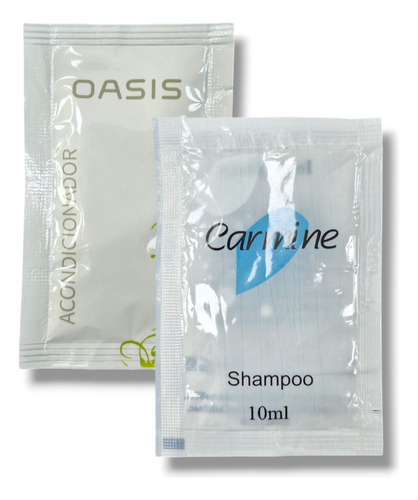 Shampoo + Acondicionador Sachet 10ml X 250 Unidades C/u 1