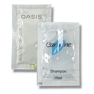 Shampoo + Acondicionador Sachet 10ml X 250 Unidades C/u