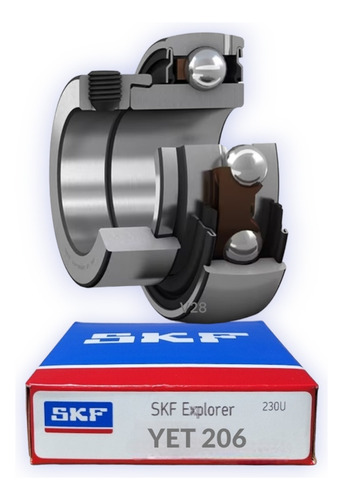 Rodamiento Yet 206 De Inserción Skf Medidas: 30x62x35.7 1