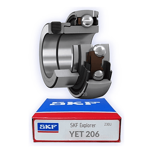 Rodamiento Yet 206 De Inserción Skf Medidas: 30x62x35.7